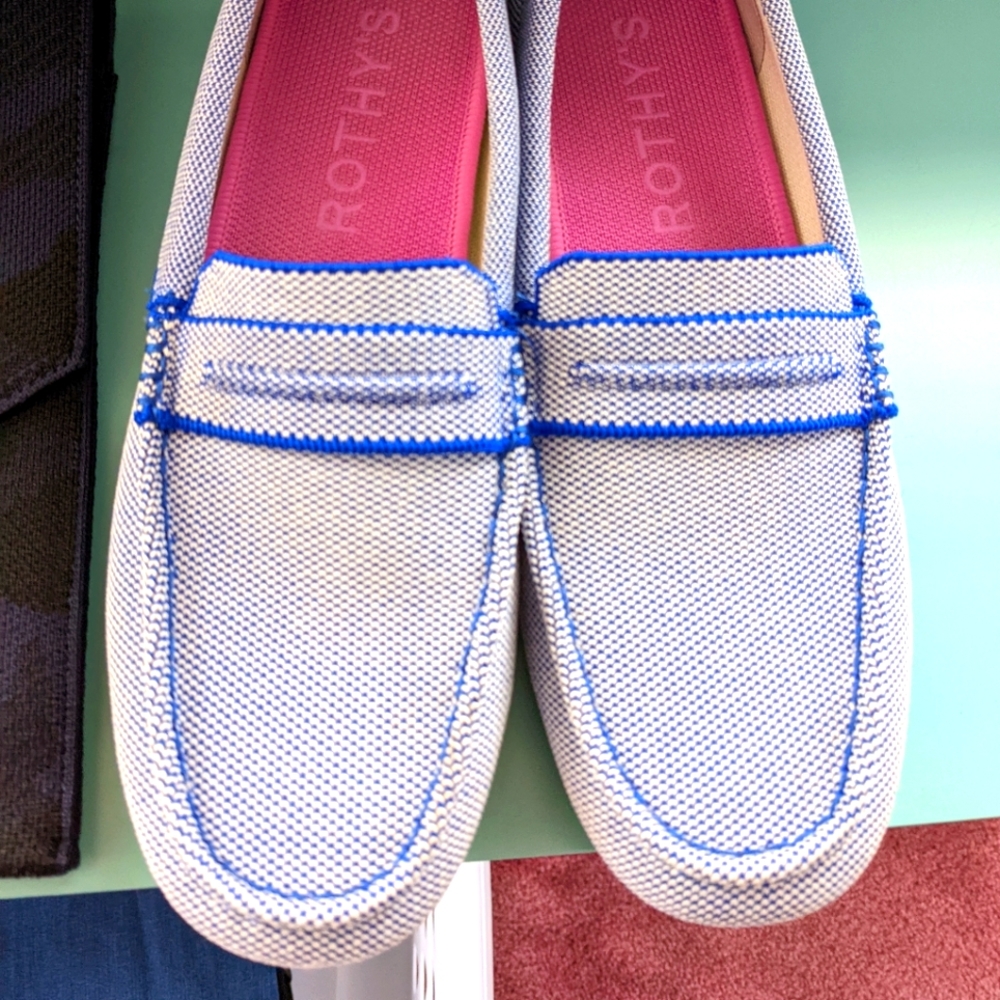 Rothy's OG blue drivers